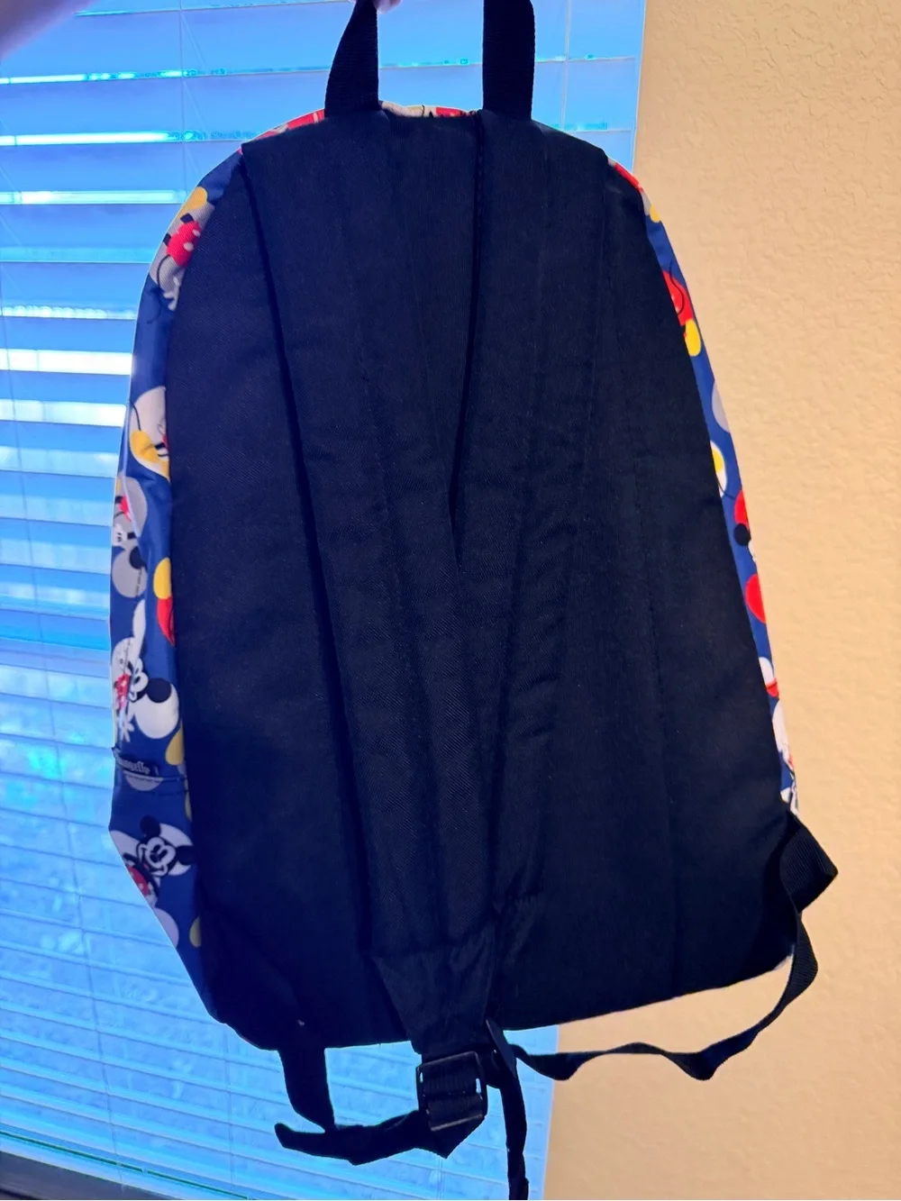 Loungefly Mickey Mouse Blue, Red & Yellow Backpack